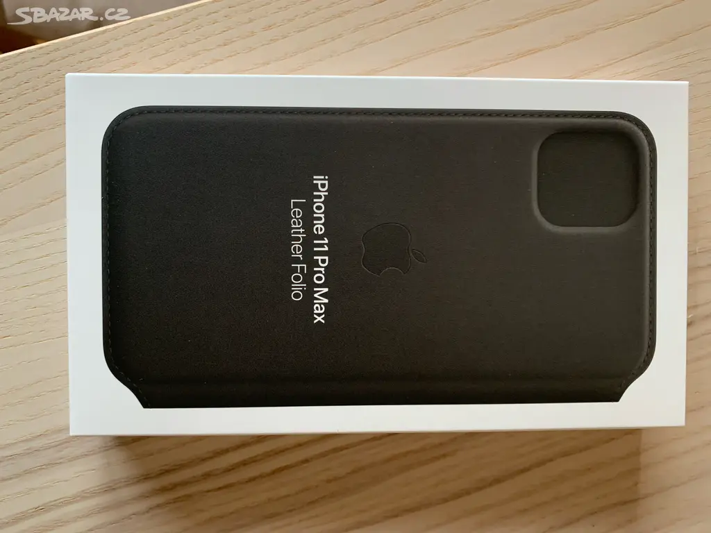 Náhled: Kožené pouzdro Apple pro iPhone 11 Pro Max černý.